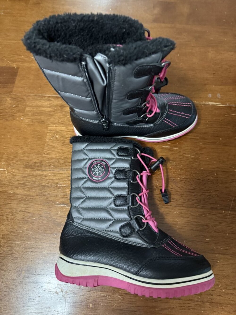 Totes Kids Noah Snow Boots Pink size 12